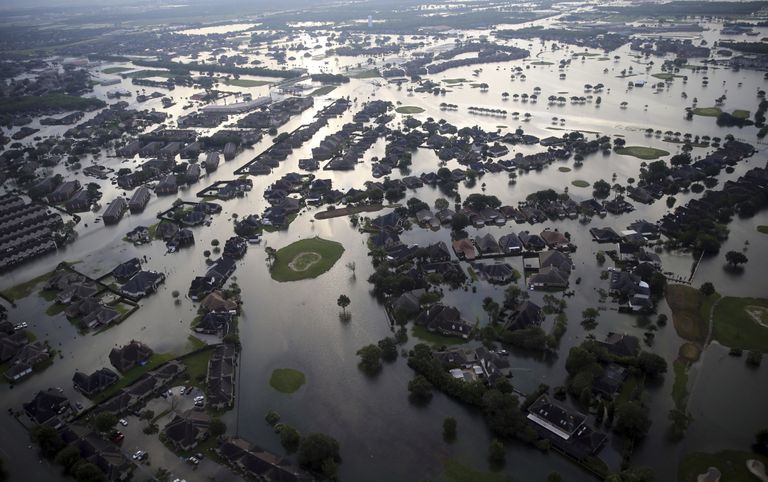 Orkaaniga kaasnenud üleujutus Texases