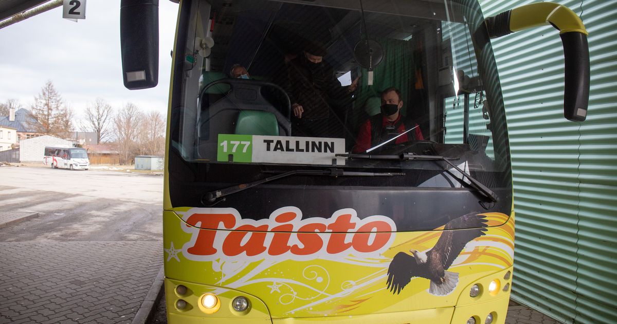 Taisto peatab bussiühenduse Valga ja Tallinna vahel