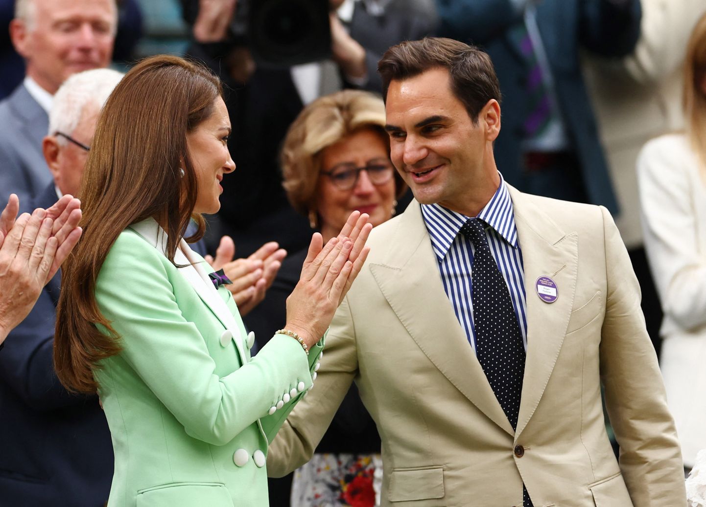 Rodžers Federers un Velsas princese Ketrīna