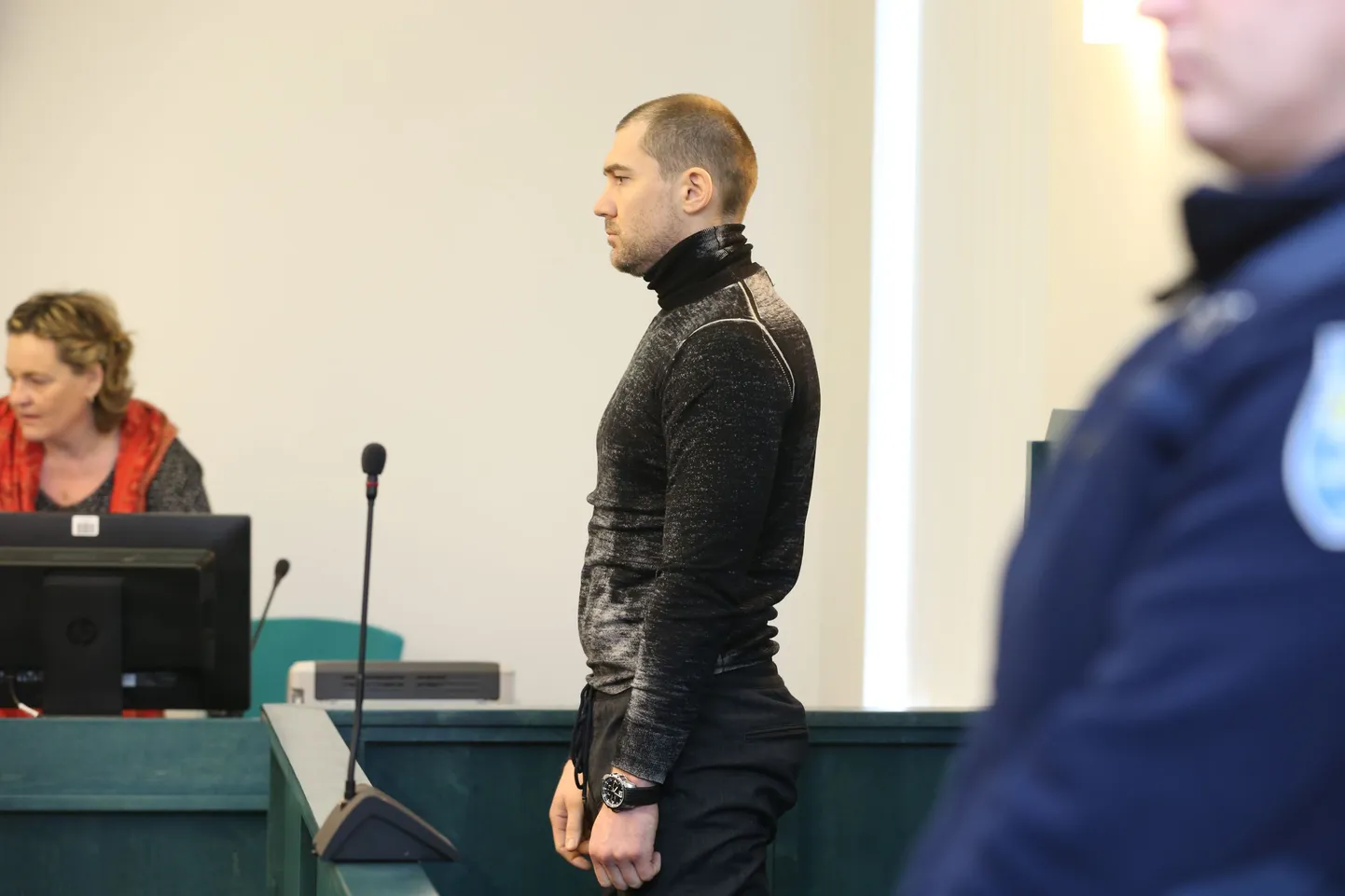 Обвиняемый Юрий Воробей.