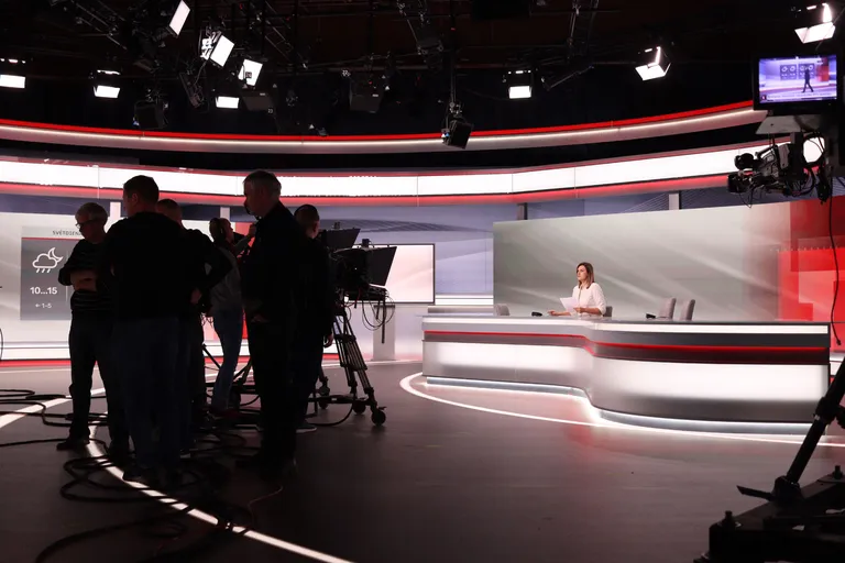 Atklāta Latvijas Televīzijas jaunā Ziņu studija