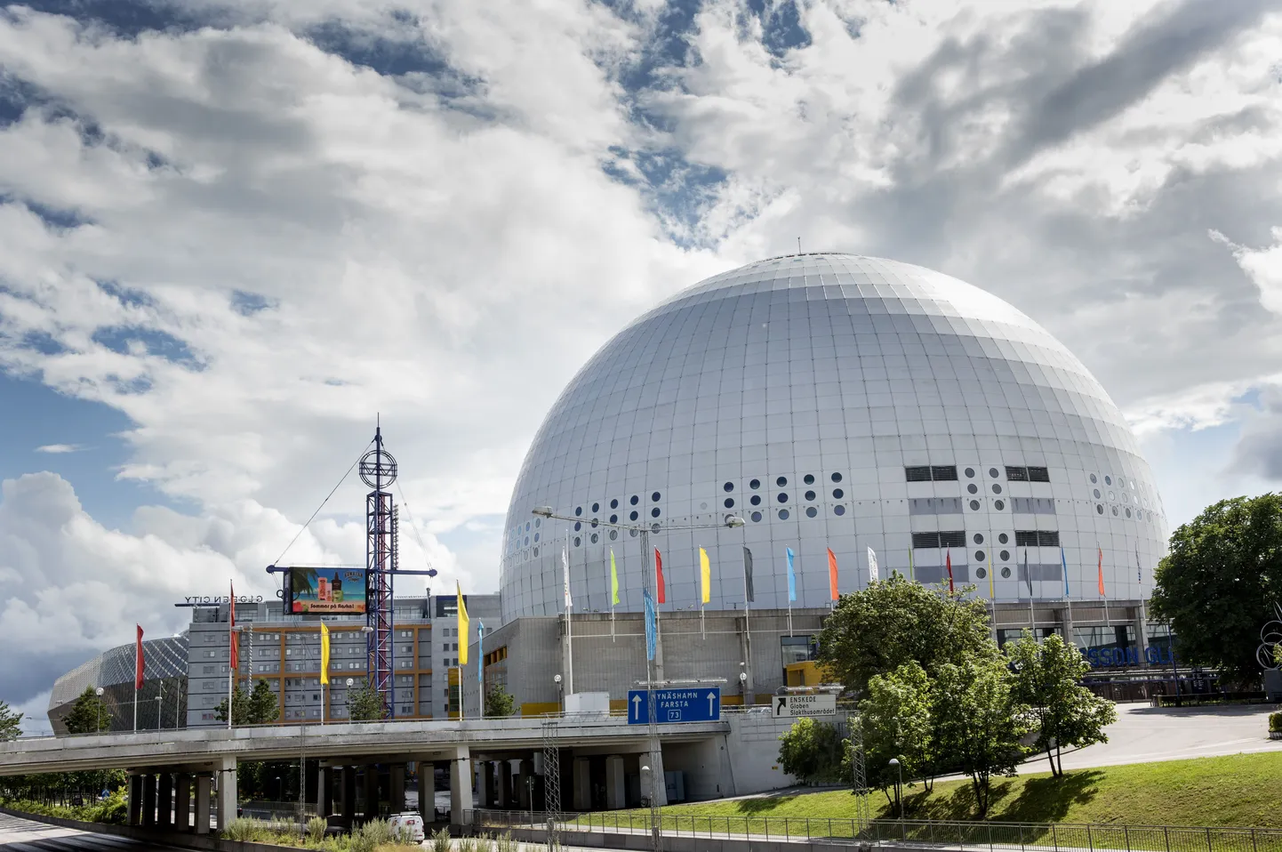 Globen Arena Stockholmis, kus toimub Eurovisiooni lauluvõistlus
