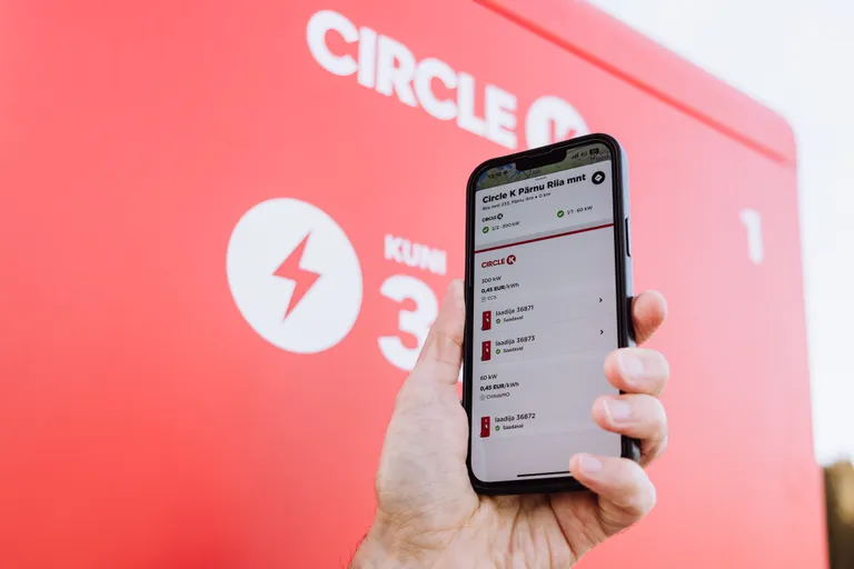 Circle K paigaldab täna vaid 300kW ülikiirlaadijaid