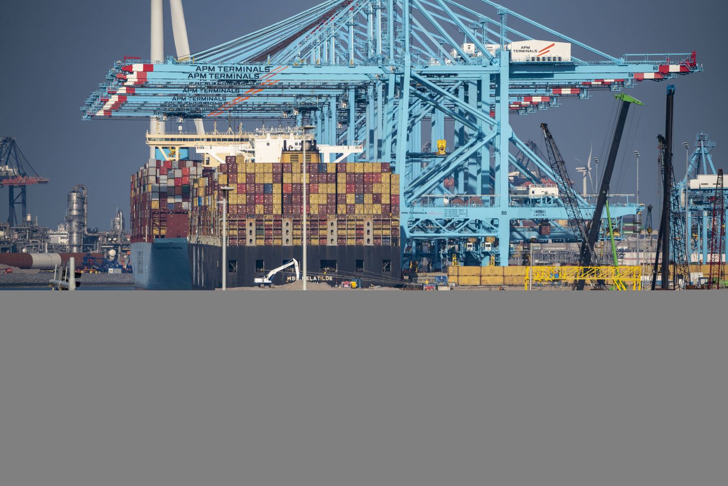 APM  konteineriterminal Rotterdamis