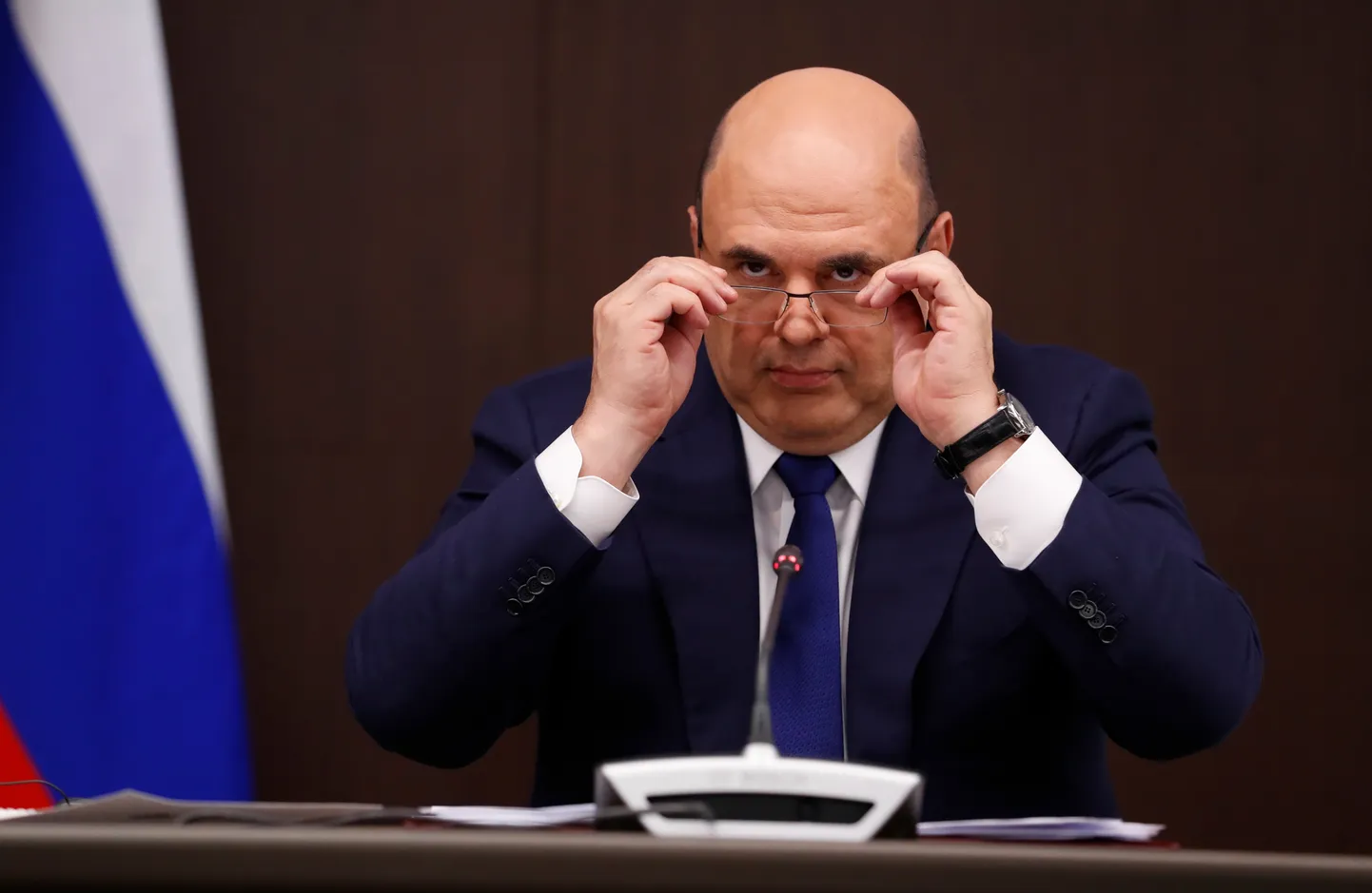 Venemaa peaminister  Mihhail Mišustin.