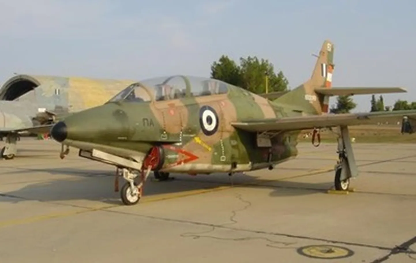 Самолет T-2E Buckeye разбился в Греции