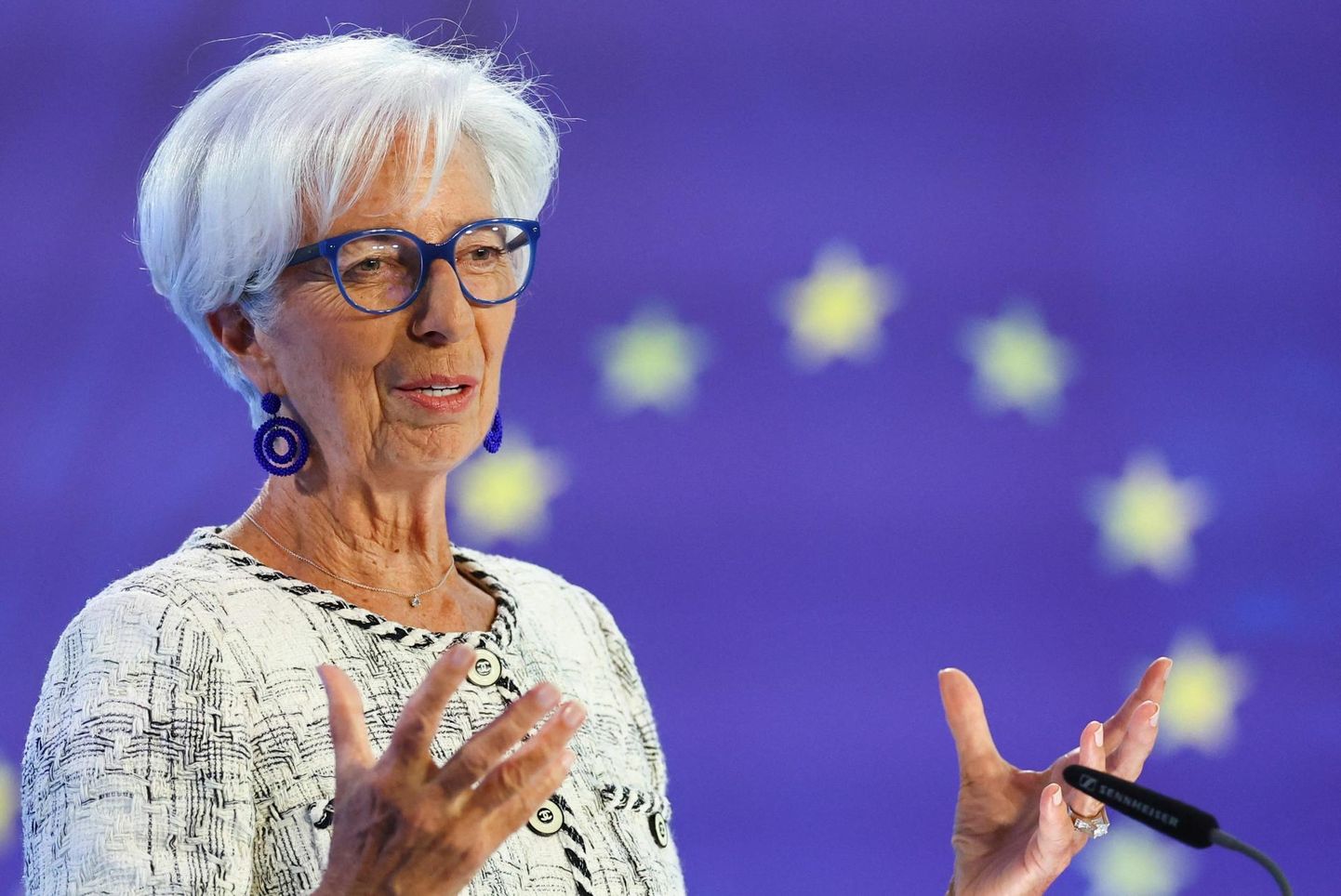 Euroopa Keskpanga president Christine Lagarde.  