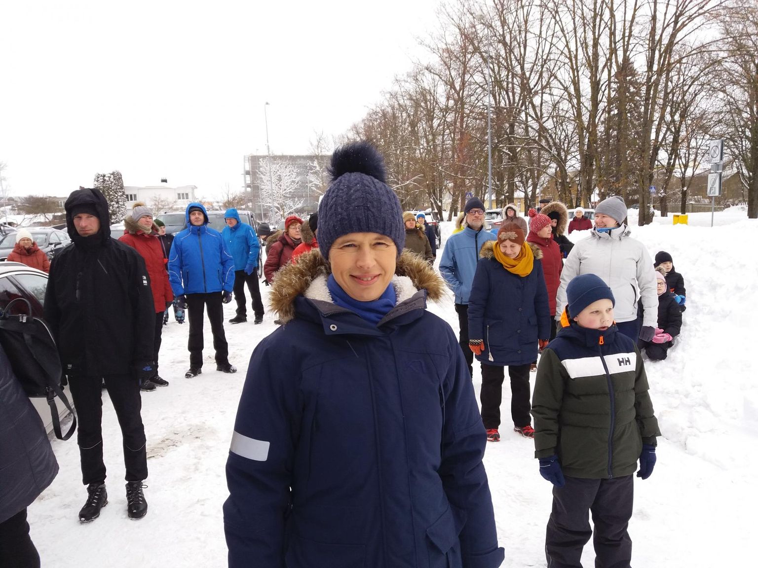 President Kersti Kaljulaid osales Rakvere linnaretkel.