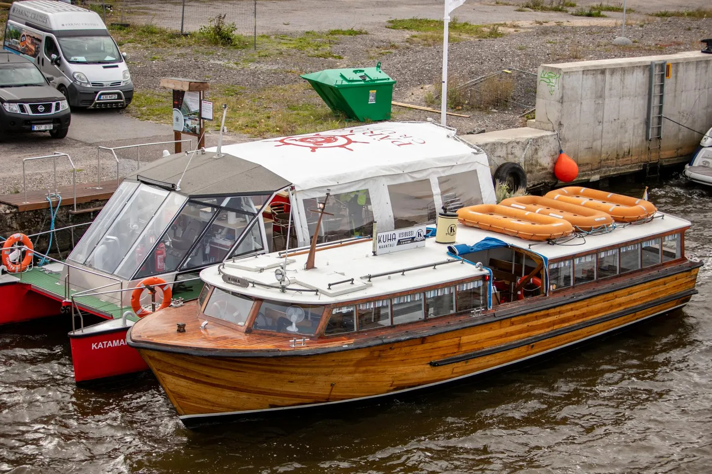 Lähiajal võetakse laev veest välja, et see talvega uueks hooajaks üles vuntsida.