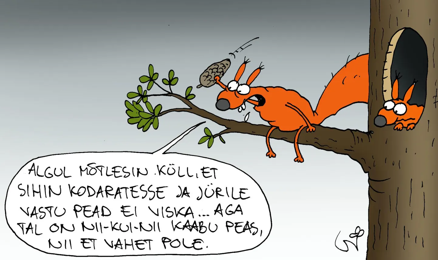Päeva karikatuur.