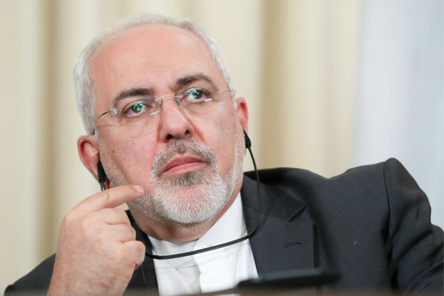 Iraani välisminister Mohammad Javad Zarif 28. aprillil Moskvas.