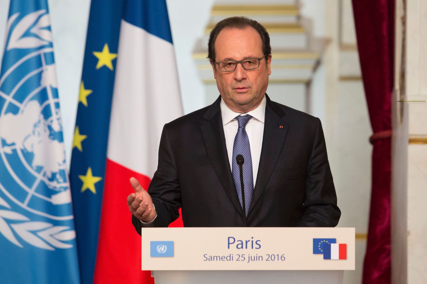 Prantsuse president Francois Hollande.