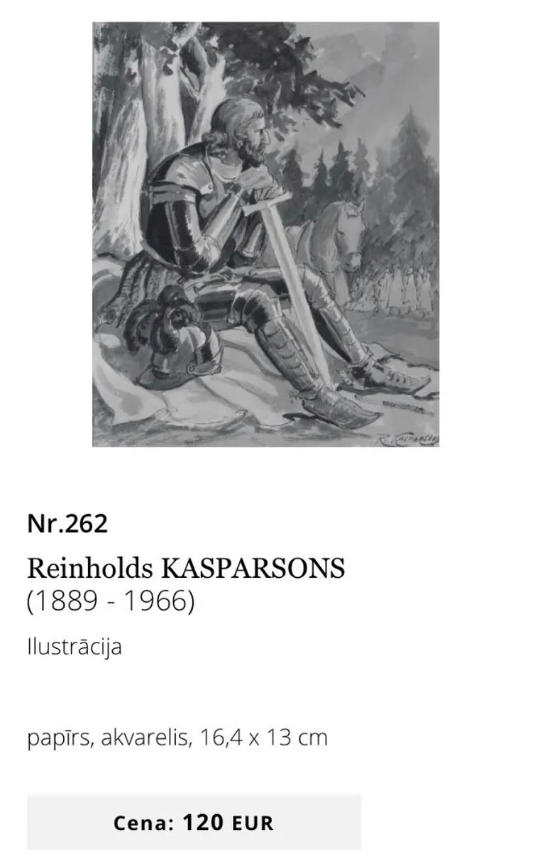 Ilustrācija Kārļa Janševska romānam "Krustnešu gūstekne"