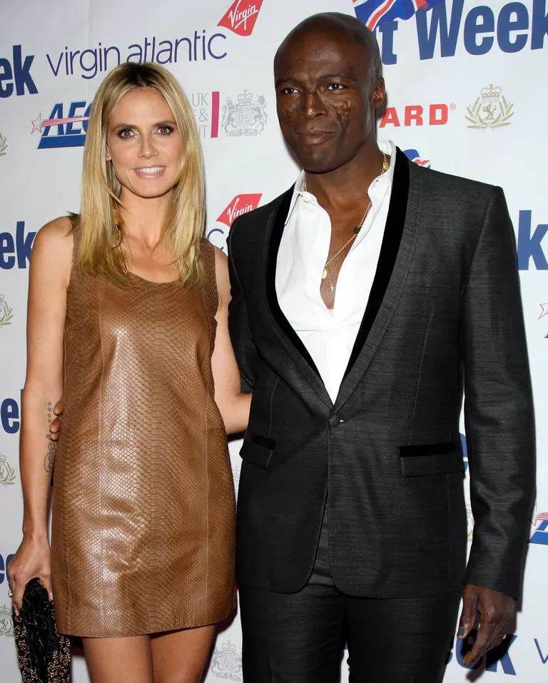 Heidi Klum ja laulja Seal 2011. aastal.