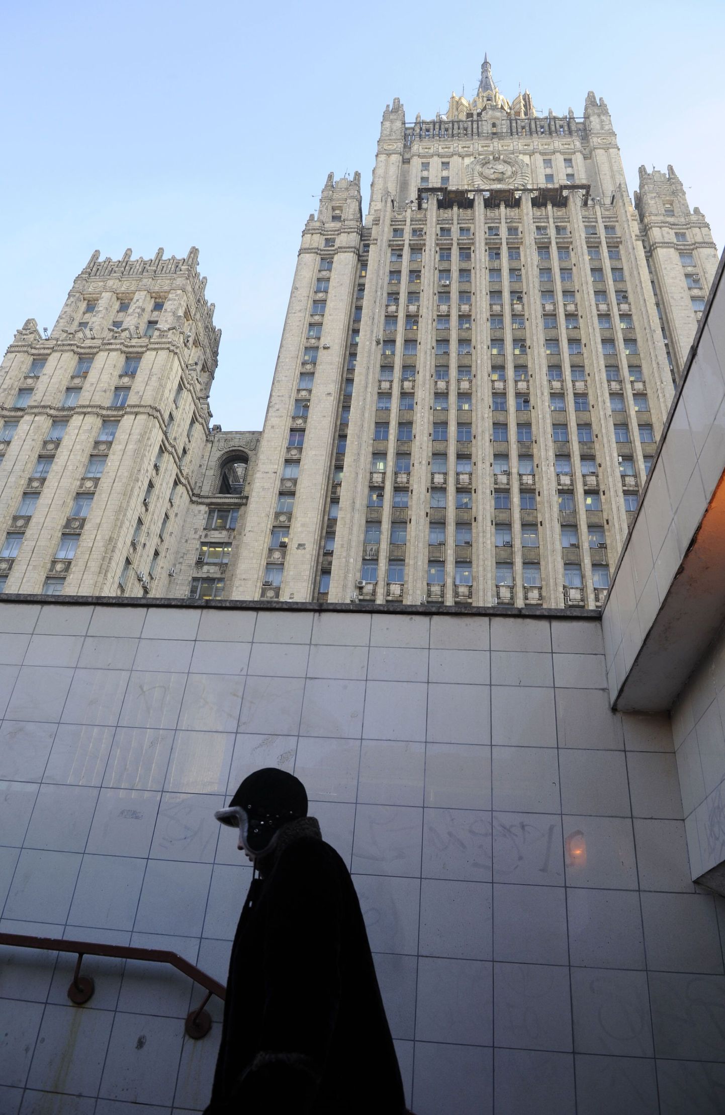 Vene välisministeeriumi peahoone Moskvas.