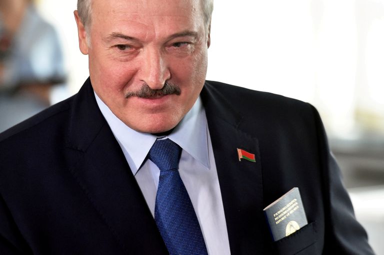 Valgevene president Aljksandr Lukašenka.