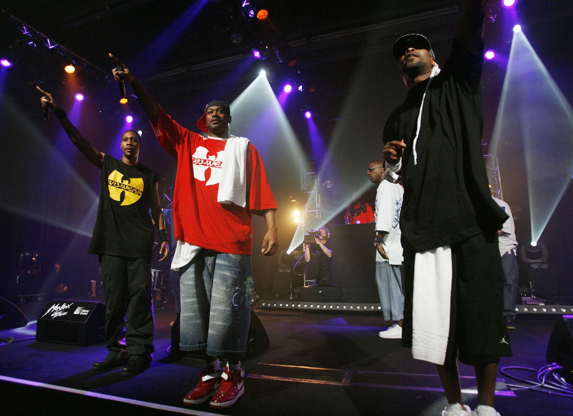 RZA, Cappadonna ja Method Man ansamblist Wu-Tang Clan