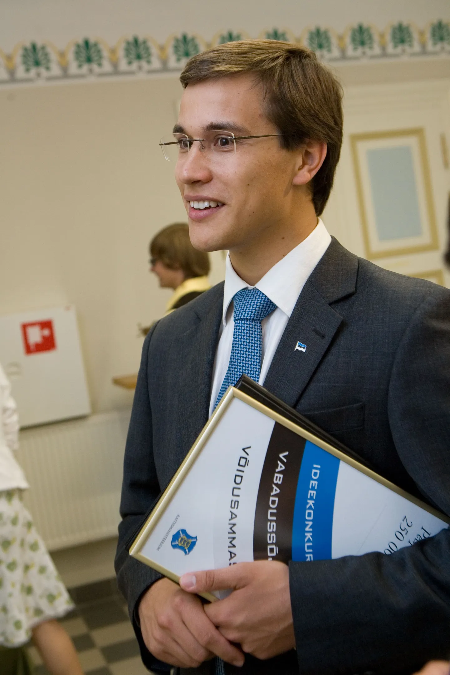 Vabadussõja võidusamba üks autoreid  Rainer Sternfeld.
