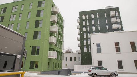 FOTOD ⟩ Mustamäel avati saja sotsiaal­korteriga teenusmaja