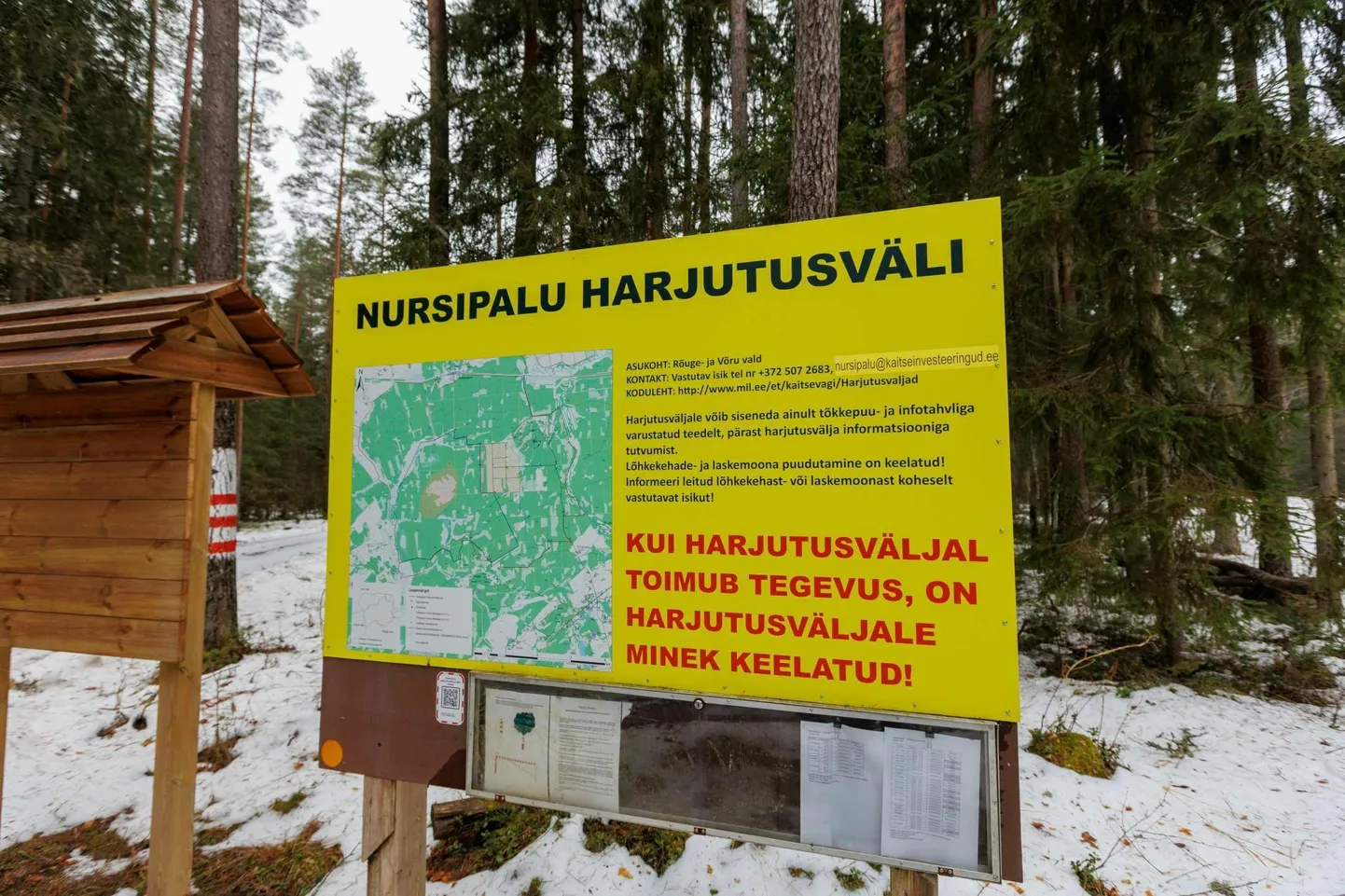 Nursipalu harjutusväli laiub praegu 3200 hektaril, seda on plaanis vähemalt kolm korda suurendada.