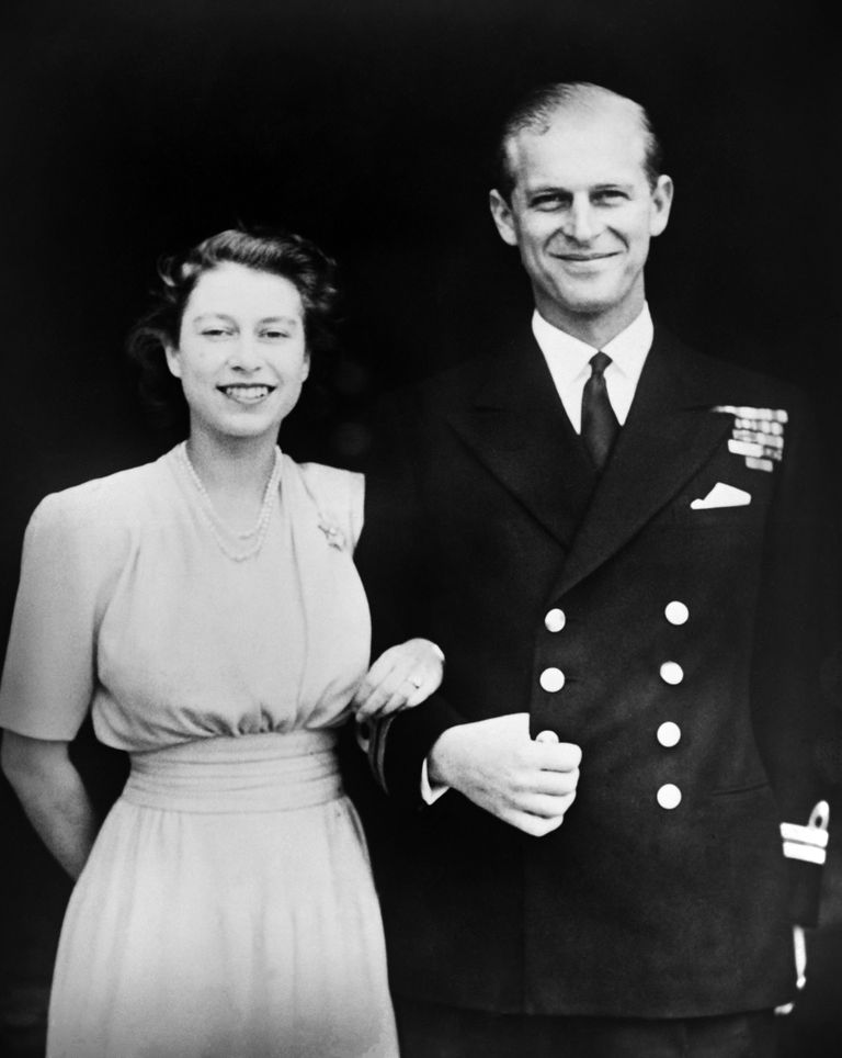 Королева Елизавета II и принц Филипп 
