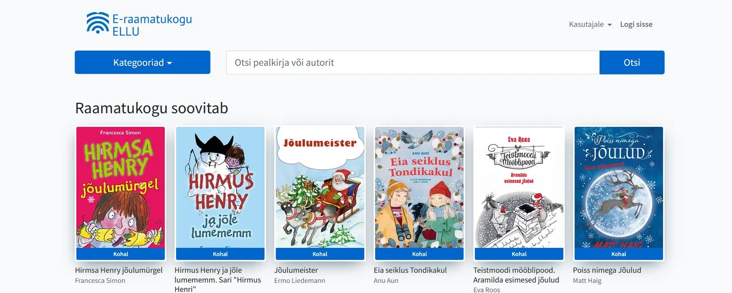 E-raamatukogu ELLU.