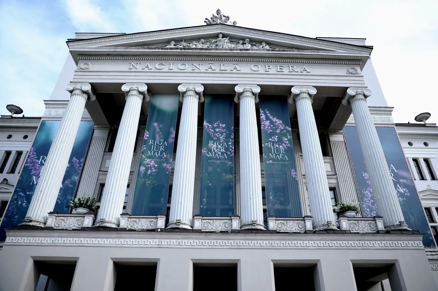 Latvijas Nacionālās operas ēka.