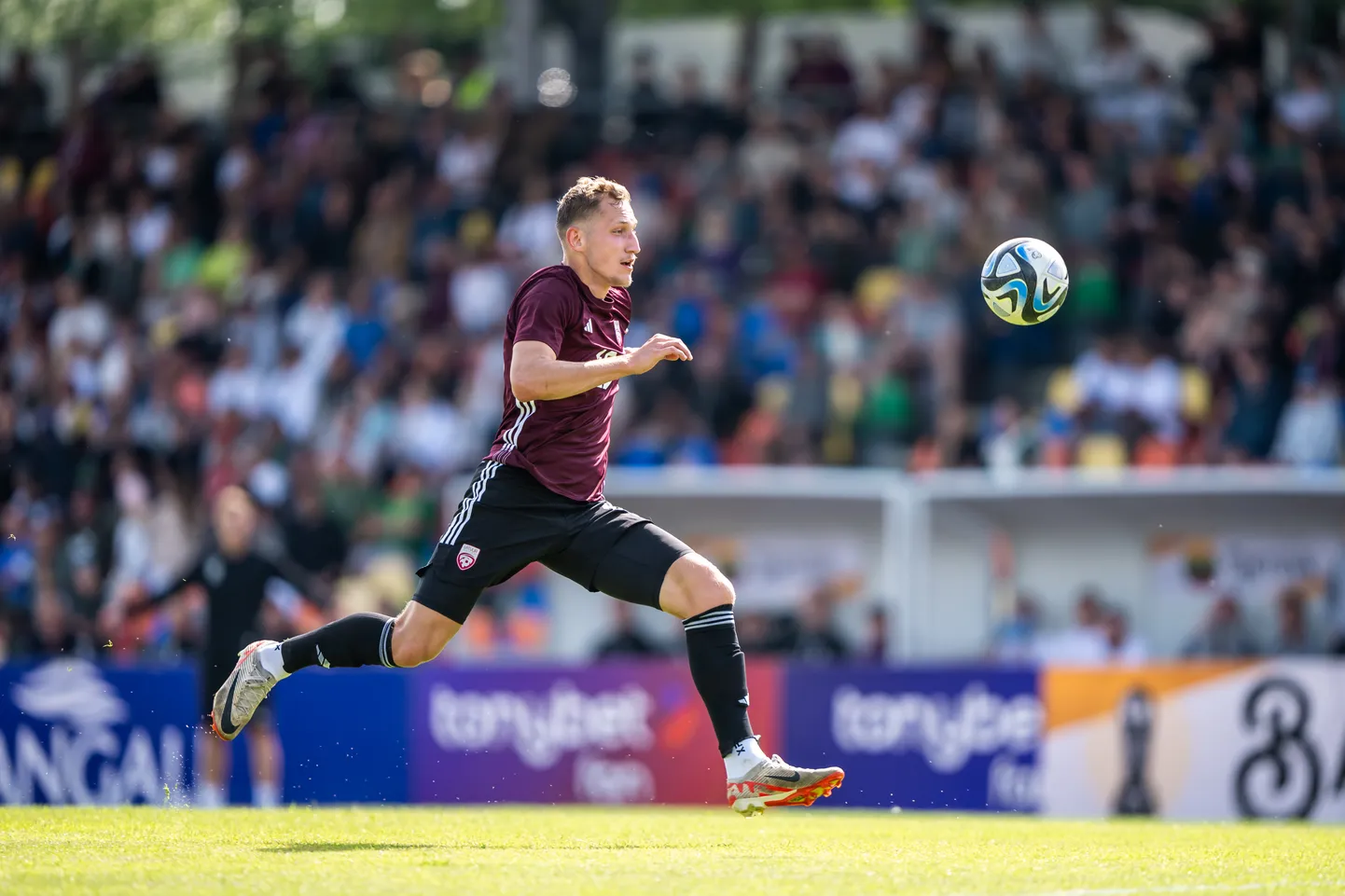 Latvijas futbolists Raimonds Krollis
