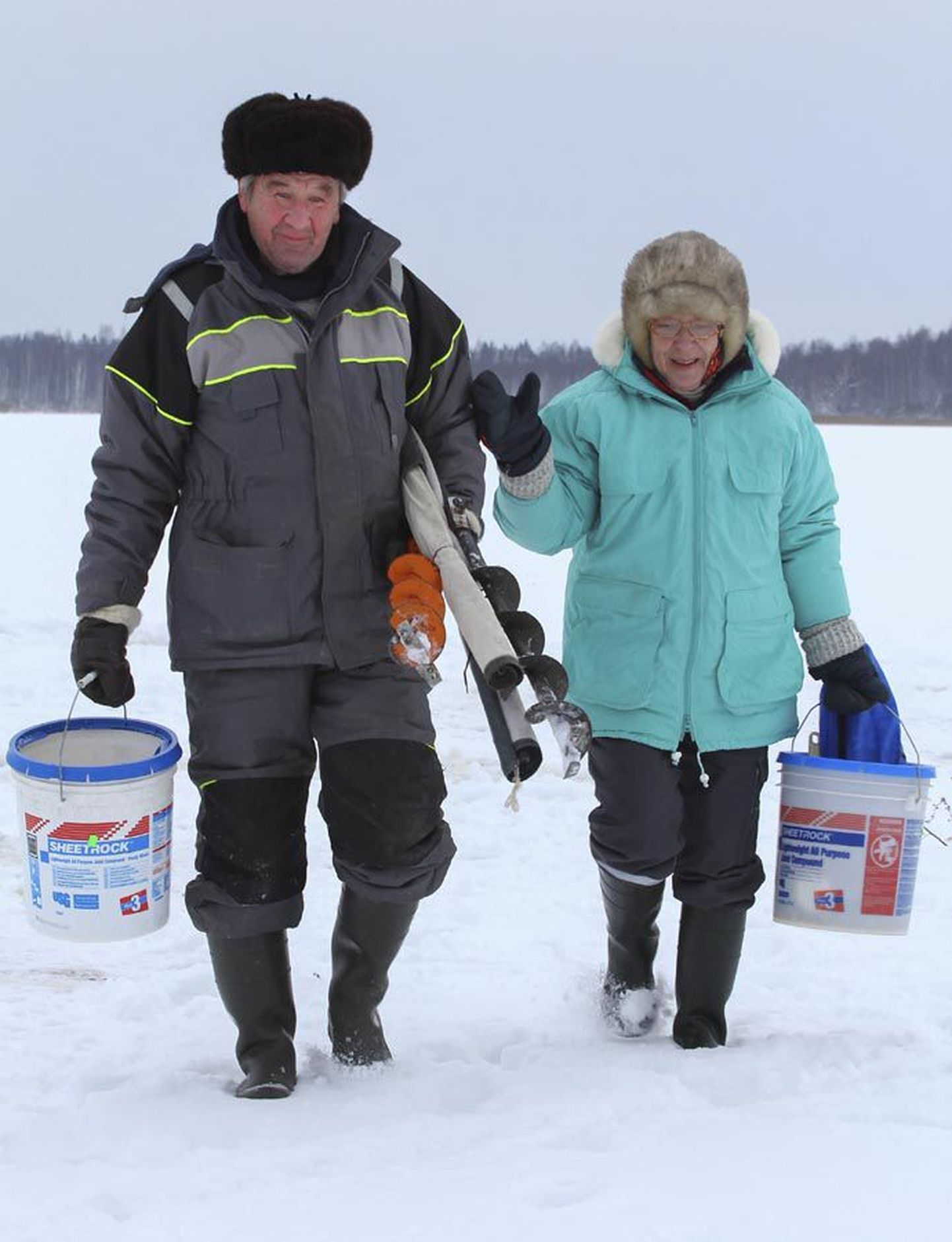 Kalapüük on Toomas ja Ilme Karingu ühine hobi olnud nende kooselu algusest peale.