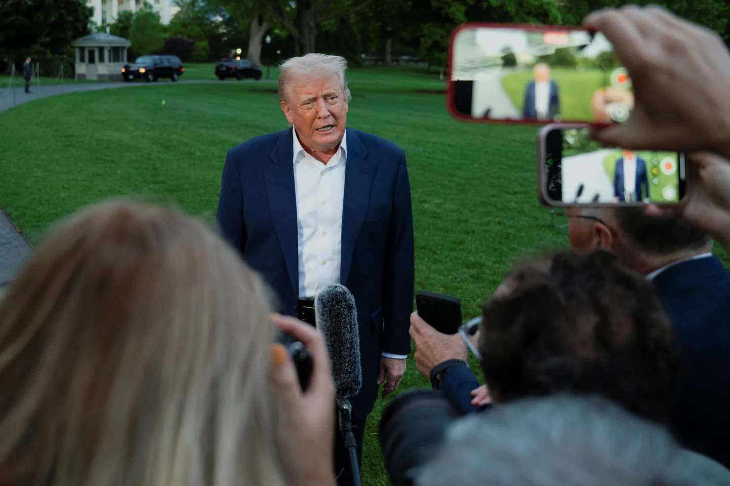 Дональд Трамп в Вашингтоне, 4 мая 2025 года