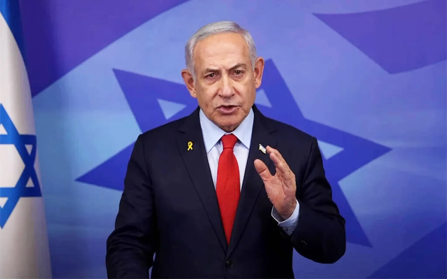 Izraēlas premjerministrs Benjamins Netanjahu.