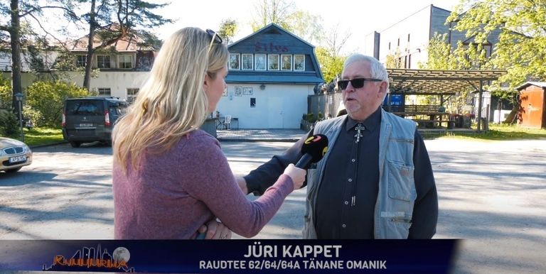 Jüri Kappet annab intervjuud Katrin Lustile.