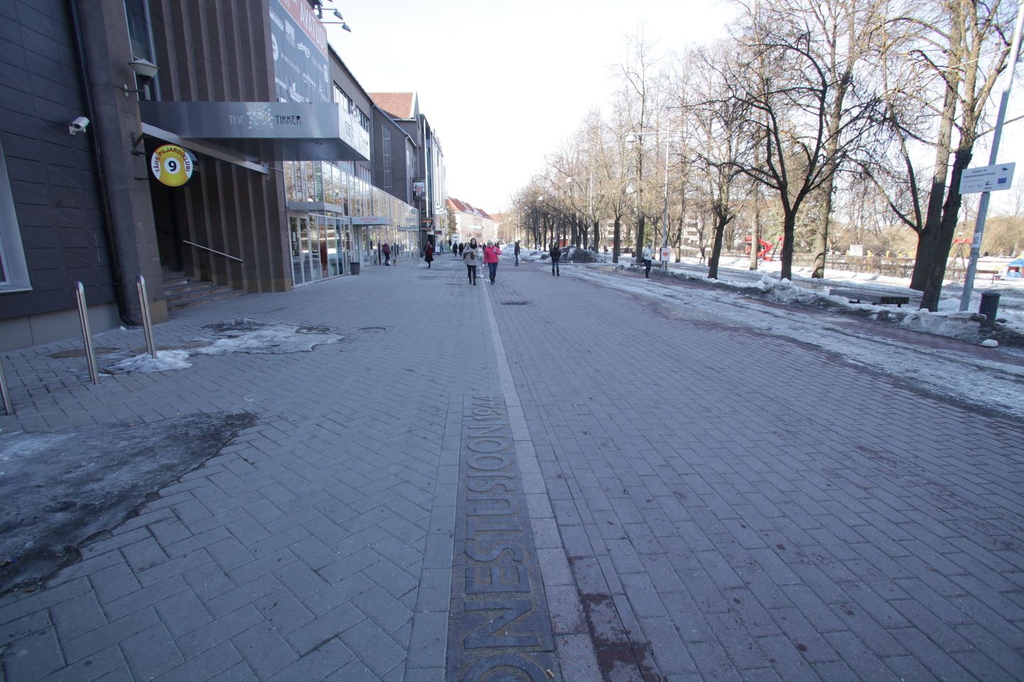 Küüni tänav Tartu kesklinnas.