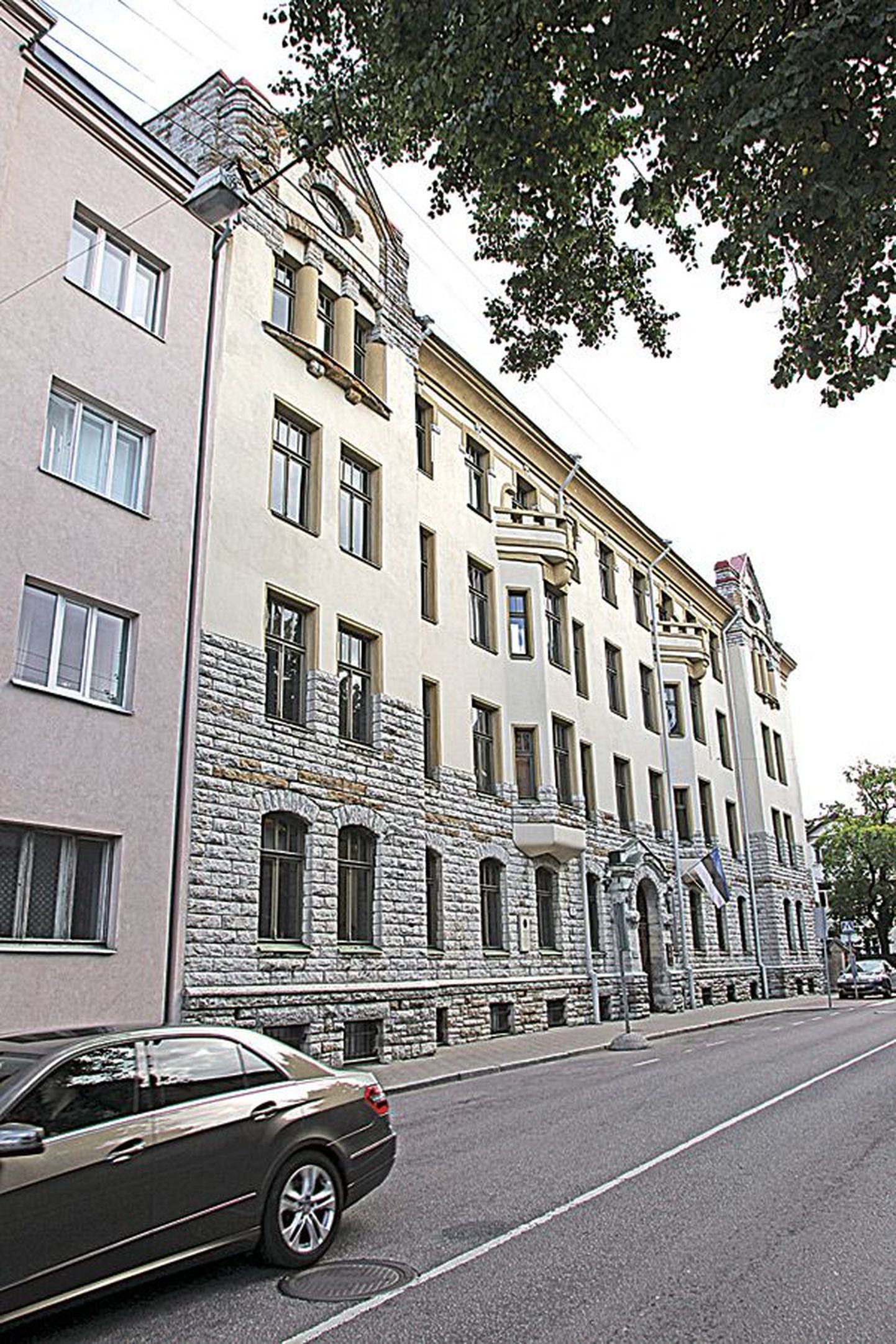 Главное здание Министерства юстиции на Тынисмяги, в Таллинне.