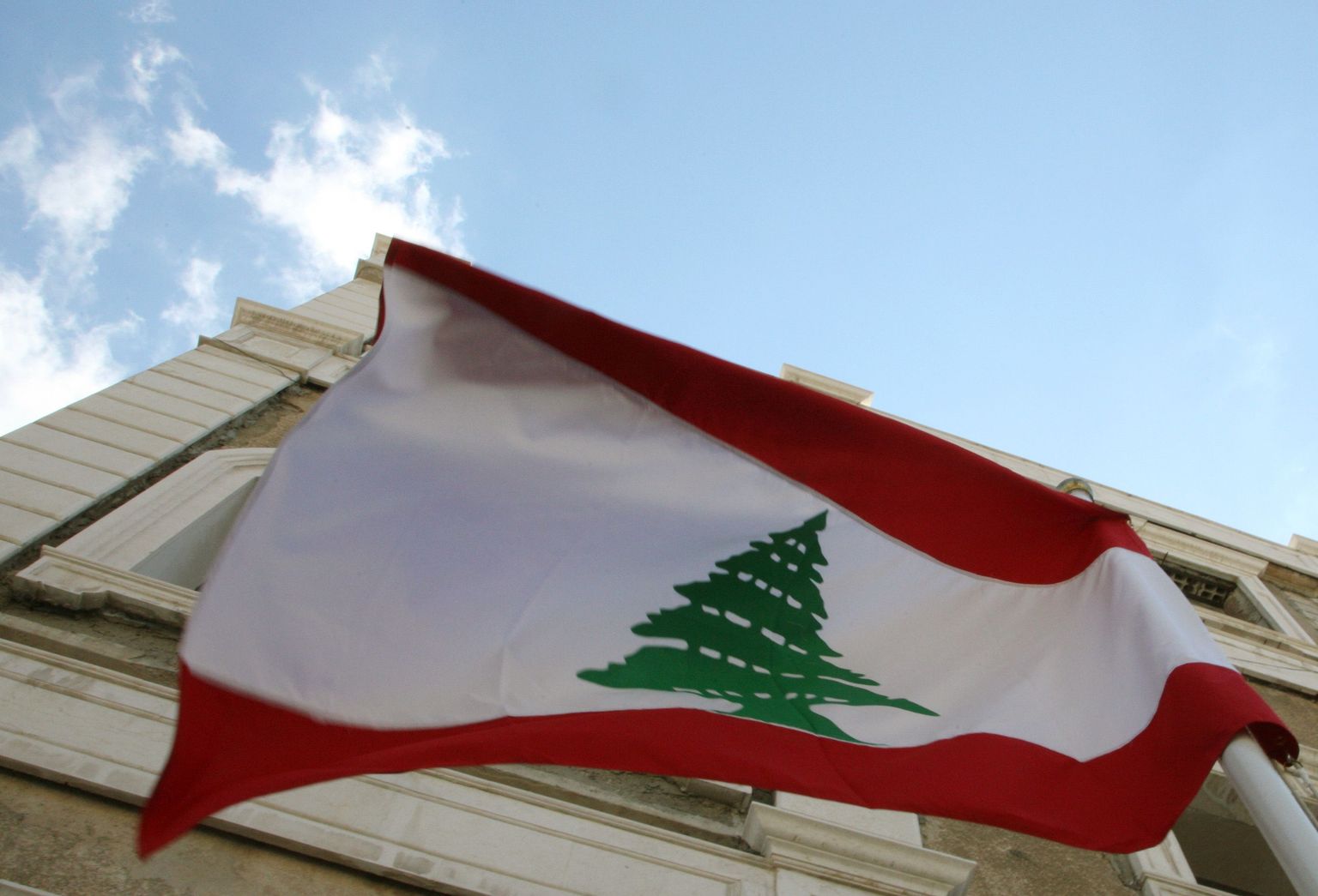 Liibanoni lipp.