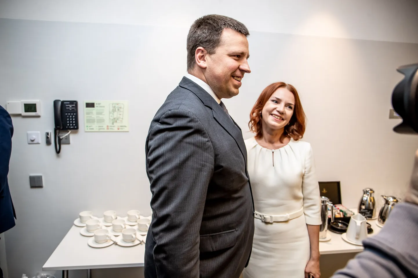 Jüri Ratas ja Keit Pentus-Rosimannus.