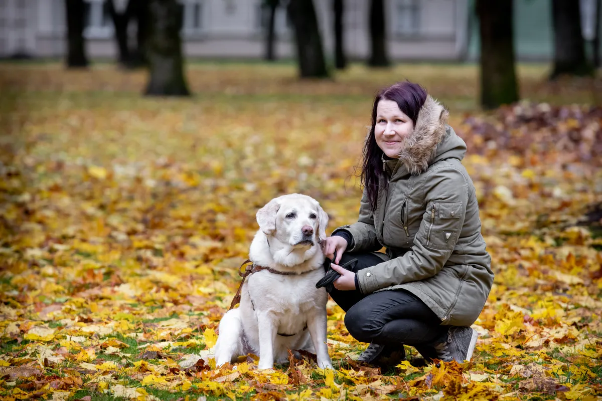 Kai Kunder ja tema juhtkoer Janet.
