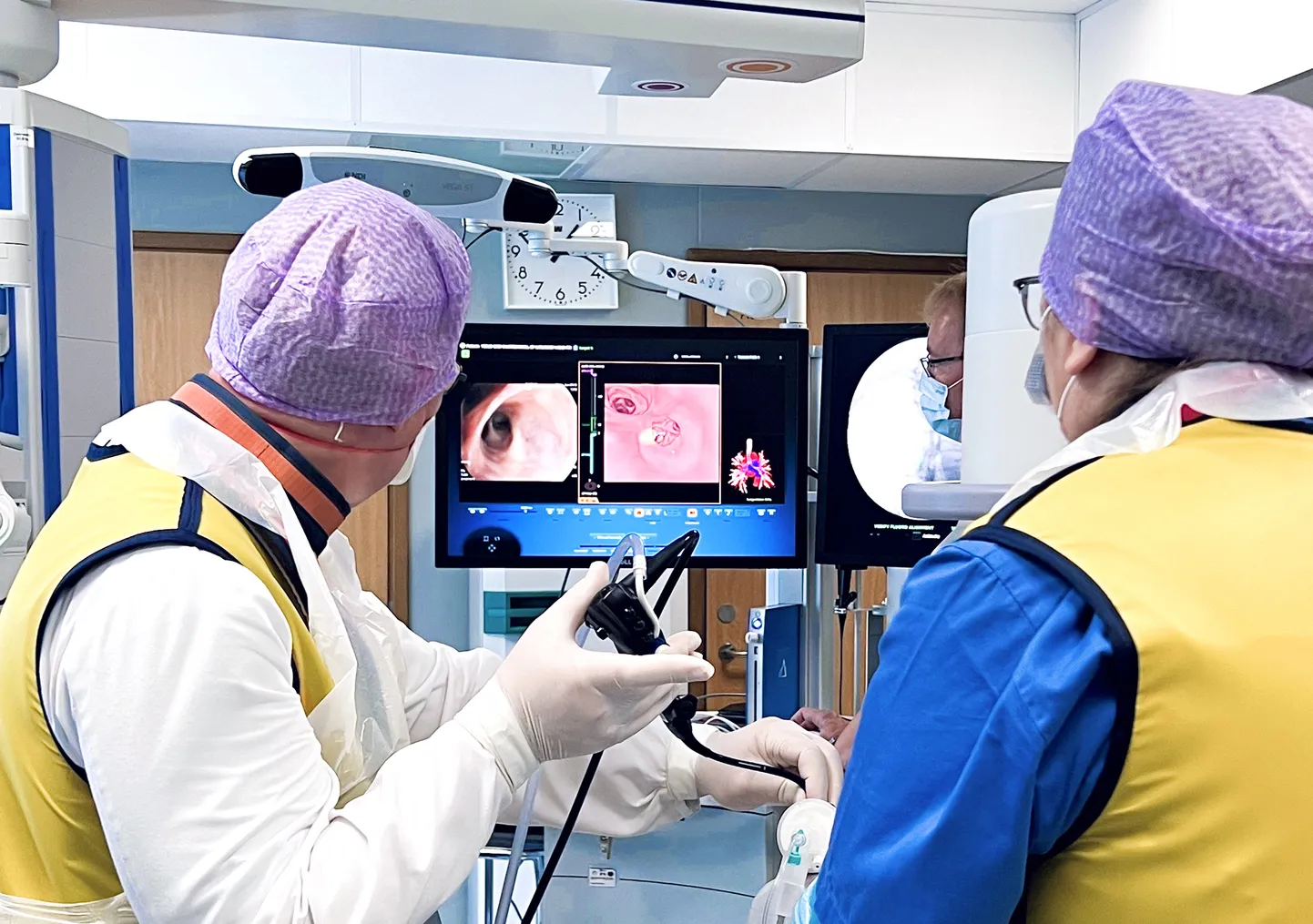 Virtuaalnavigatsiooni bronhoskoopia kopsukliinikus