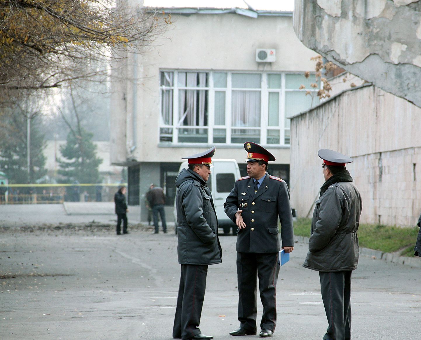 Kõrgõzstani politseinikud.