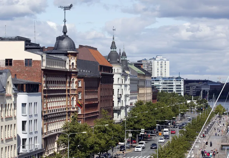 Vaade Helsingi kesklinnale. Foto: Scanpix