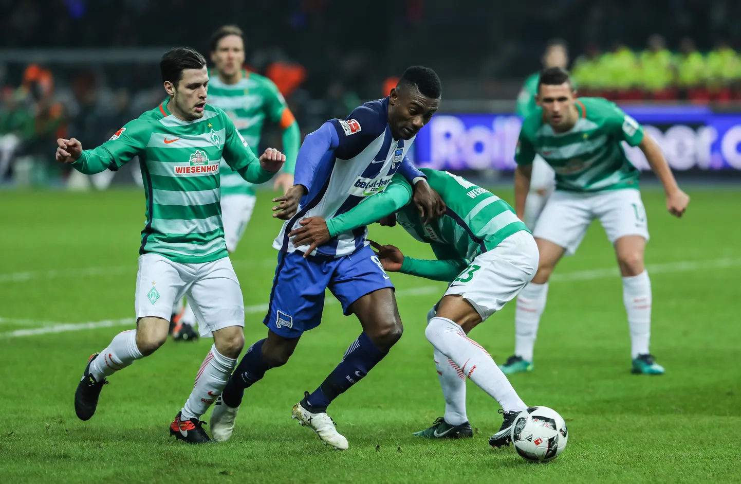 Berliini Hertha vs Bremen Werder.
