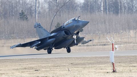 Lätis saadeti droonihoiatuse peale välja NATO hävitajad