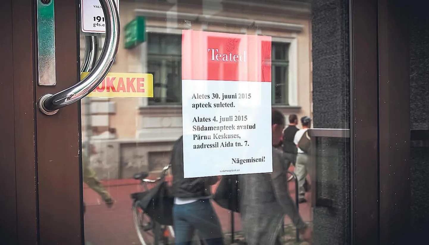Pärnu peatänaval Rüütli 39 asuvas hoones on apteek tegutsenud ühtejärgi 142 aastat.