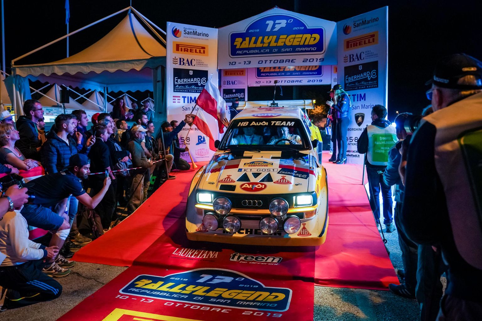 Rally Legend 2019 sacensības Sanmarīno