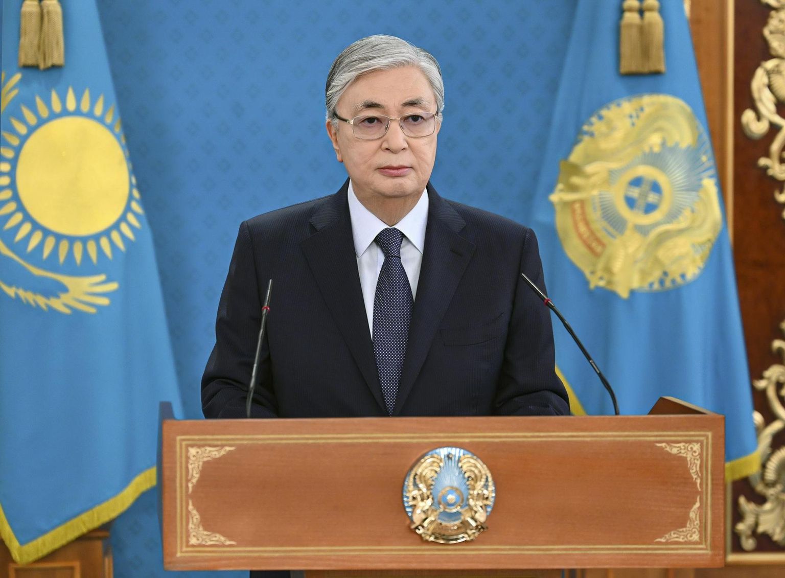 Kasahstani president Kasõm-Žomart Tokajev.