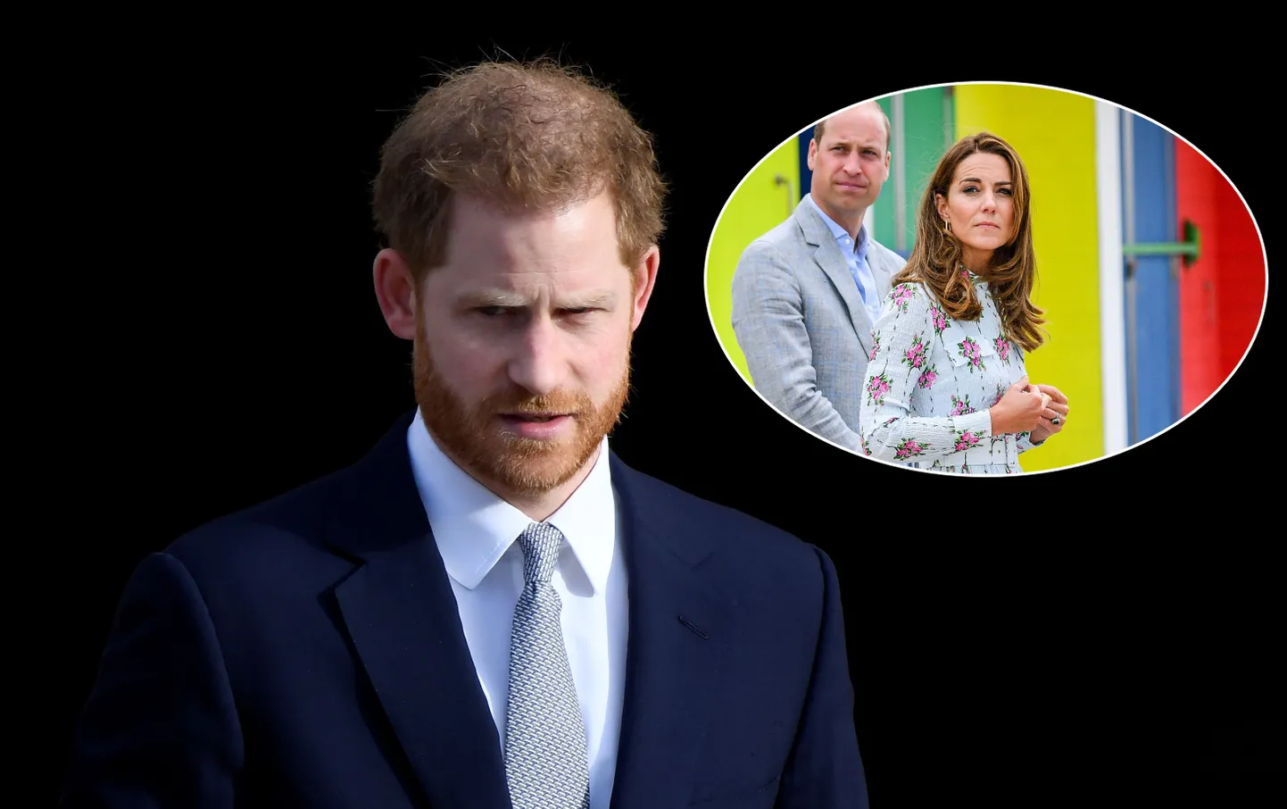 Prints Harry, William ja Kate.
