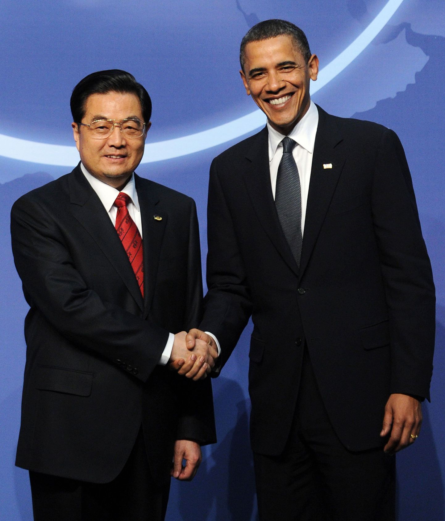 Barack Obama ja Hu Jintao.