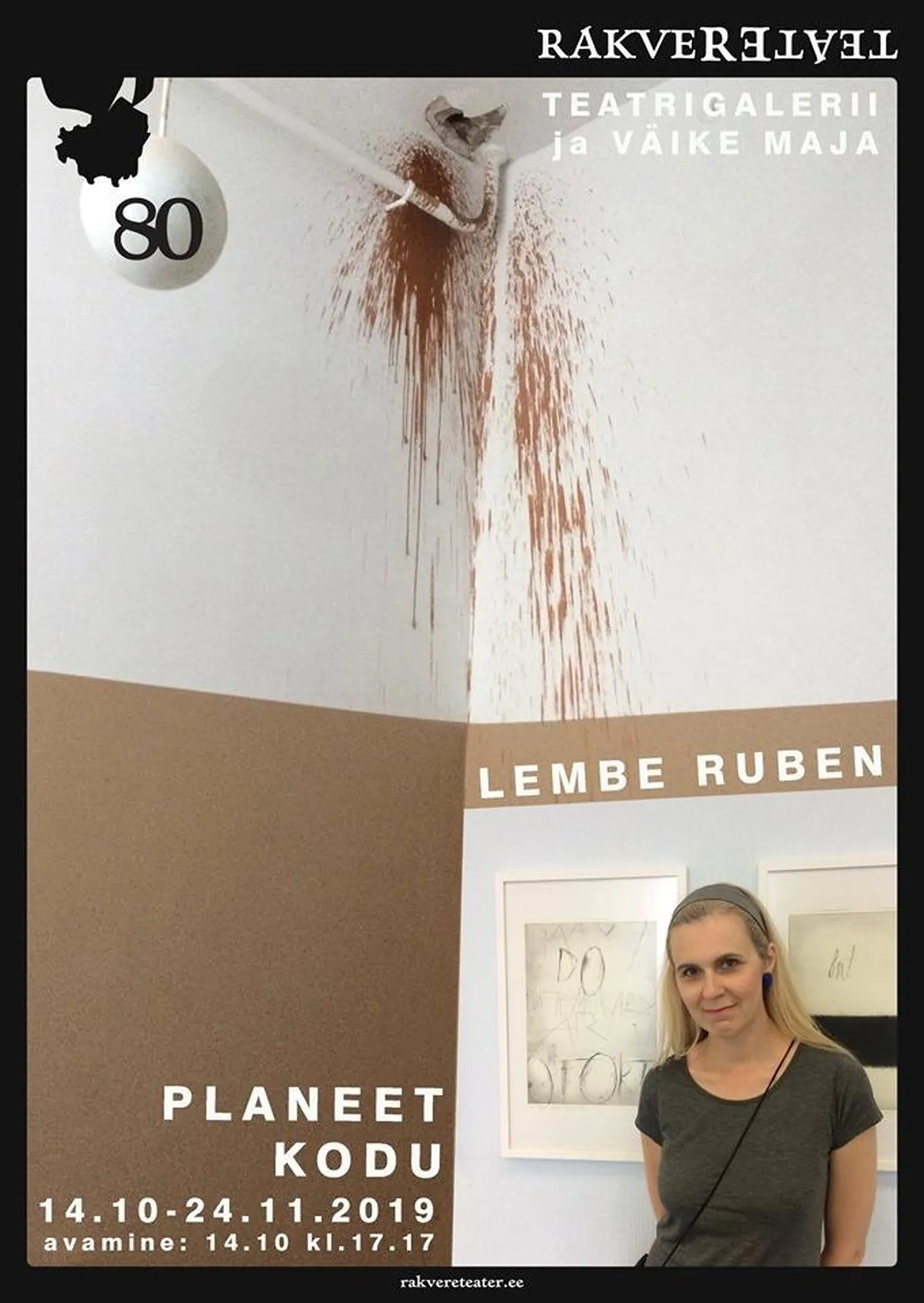 Lembe Rubeni näituse palakat.