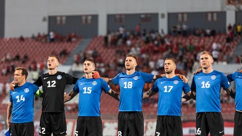 Битва северян в солнечной Португалии: в это воскресенье сборная Эстонии по футболу сыграет с командой Исландии