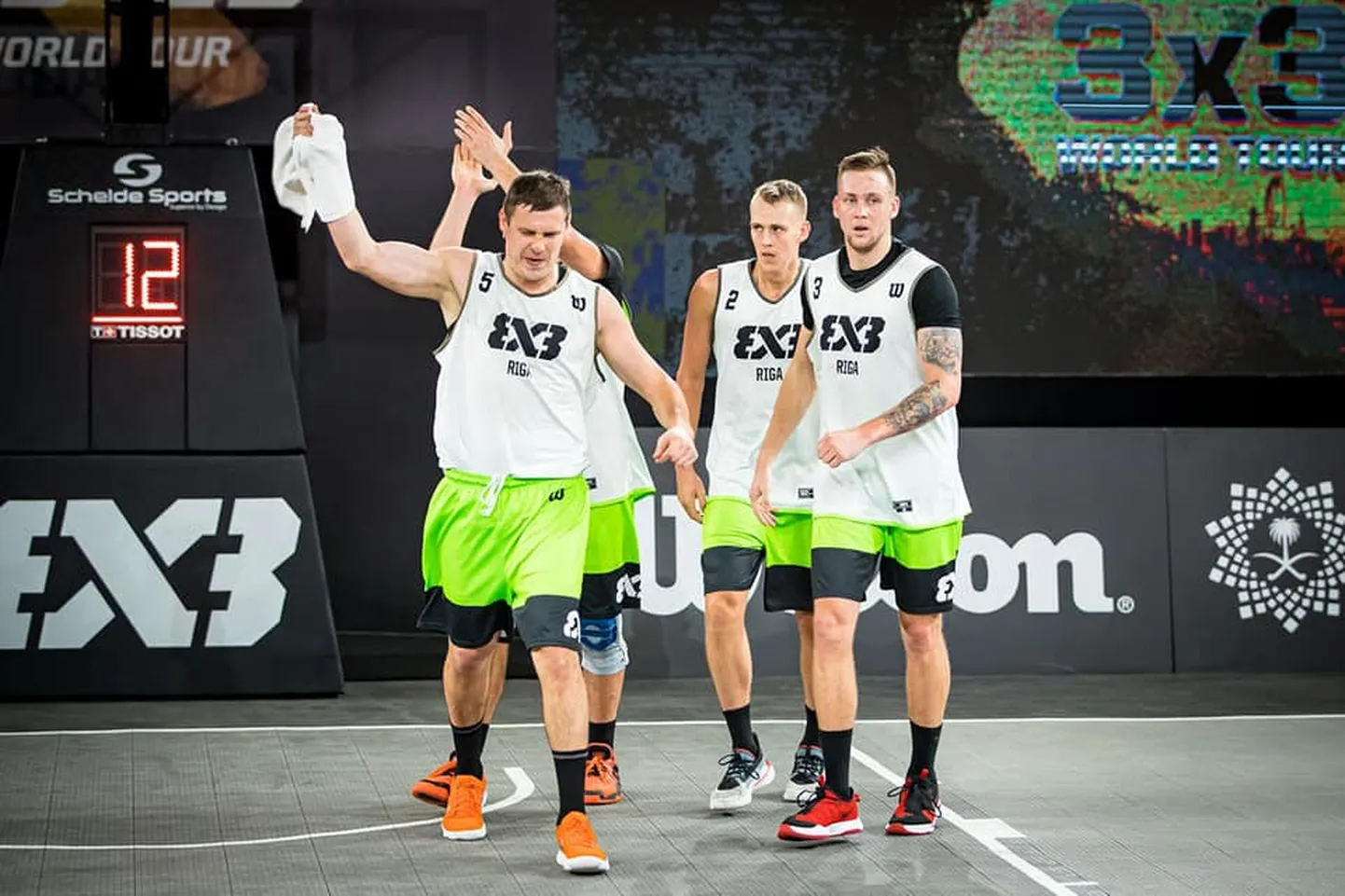 3x3 basketbola komanda "Riga".